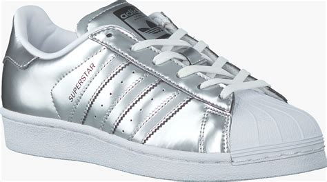 adidas superstar zilveren strepen